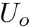$ U_o $