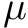 $ \mu $