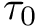 $\tau_0$
