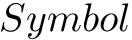 $ Symbol $