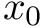 $ x_0 $
