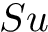 $Su$