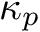 $ \kappa_p $