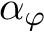 $\alpha_{\varphi}$