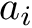 $ a_{i} $