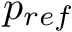 $ p_{ref} $