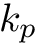 $ k_p $
