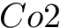$ Co2 $