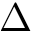 $ \Delta $
