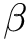 $\beta$