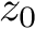$ z_0 $